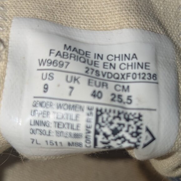 Converse Chuck Taylor All Star Canvas USW 9 | USM 7 - Picture 4 of 4